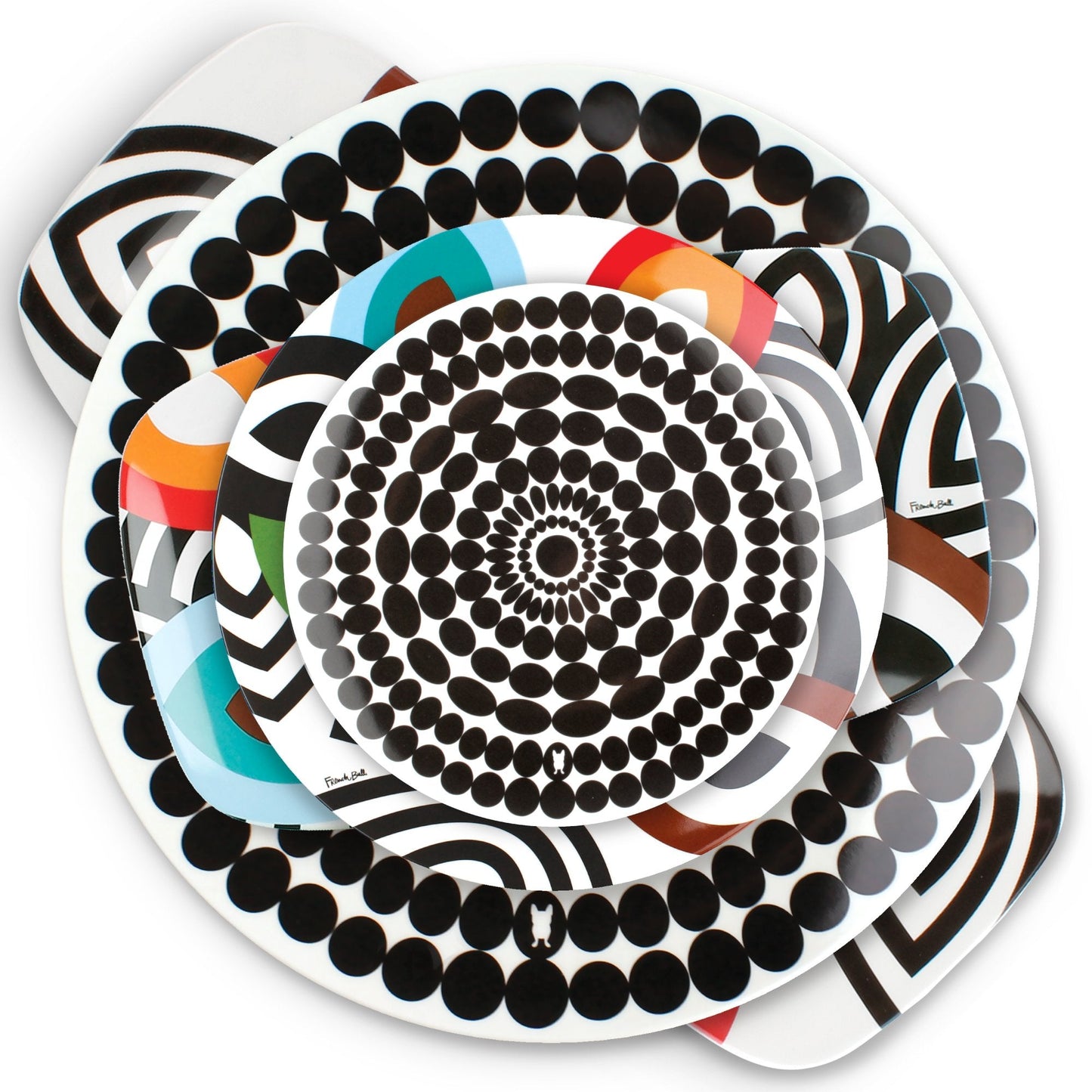 French Bull 19" Rectangular Platter - Melamine Platters and Serving Ware - Plate, Dish, Serving, Collection - Foli
