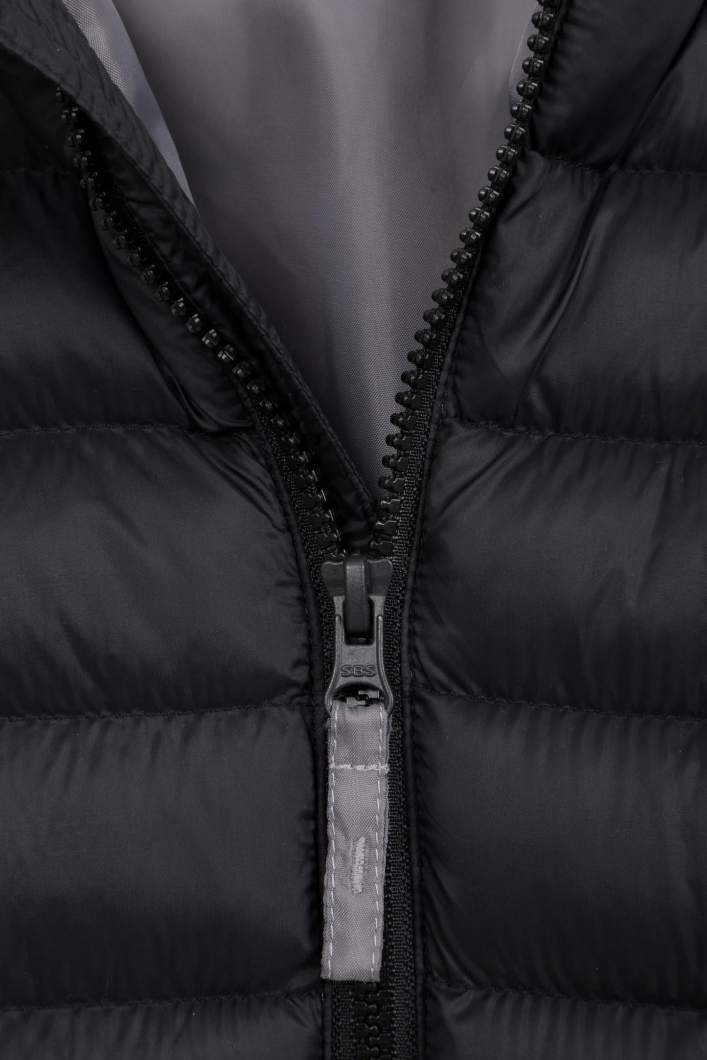 Mountain Warehouse Seasons Padded Kids Puffer Jacket - Water Resistant & Lightweight Insulated Rain Coat, Boys & Girls - Spring Summer, School, Travelling Black Teen Size 13 Years