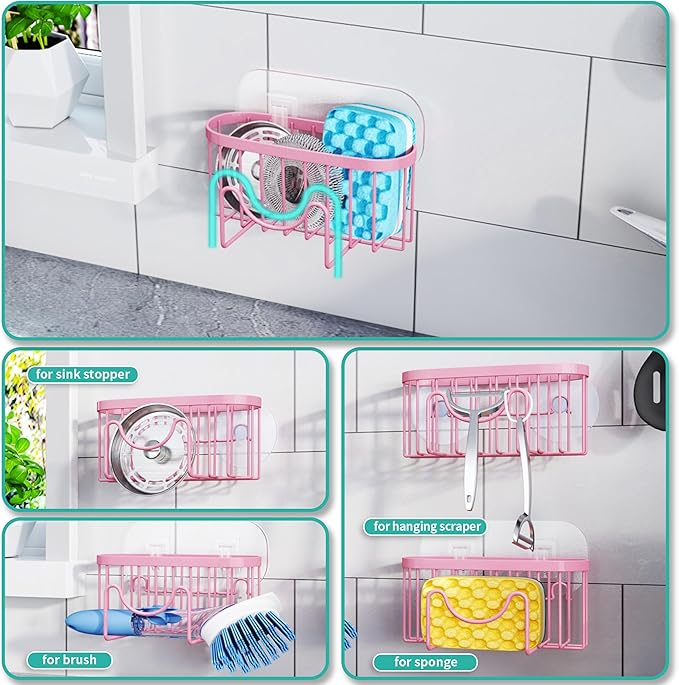 HapiRm Sponge Holder for Kitchen Sink