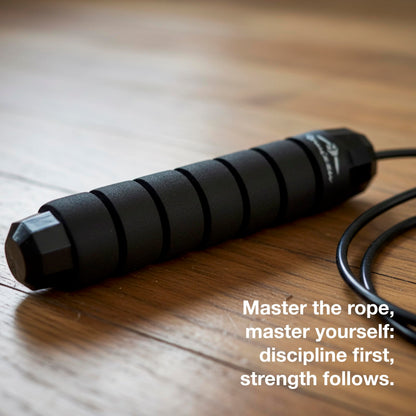 Romizzu Adjustable Speed Jump Rope for Boxing and Fitness, Tangle Free Steel Cable with Ball Bearings, Ergonomic Foam Handles, Includes Towel and Gift Box, Ideal for MMA Gym and Home Training