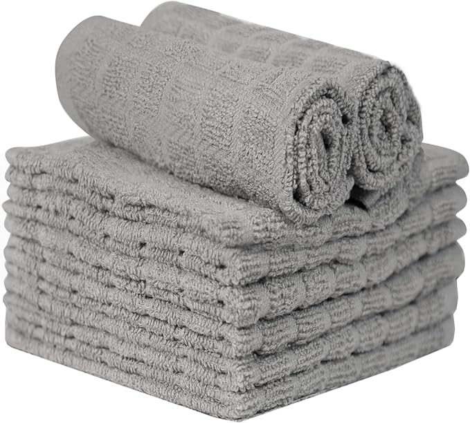 Premium Dish Towels | Cotton Kitchen Hand Towels | Kitchen Towels | Highly