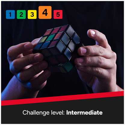 Rubik’s Phantom, 3x3 Cube Advanced Technology Difficult 3D Puzzle Travel Game Stress-Relief Fidget Toy Activity Cube, for Adults and Kids Ages 8 and up