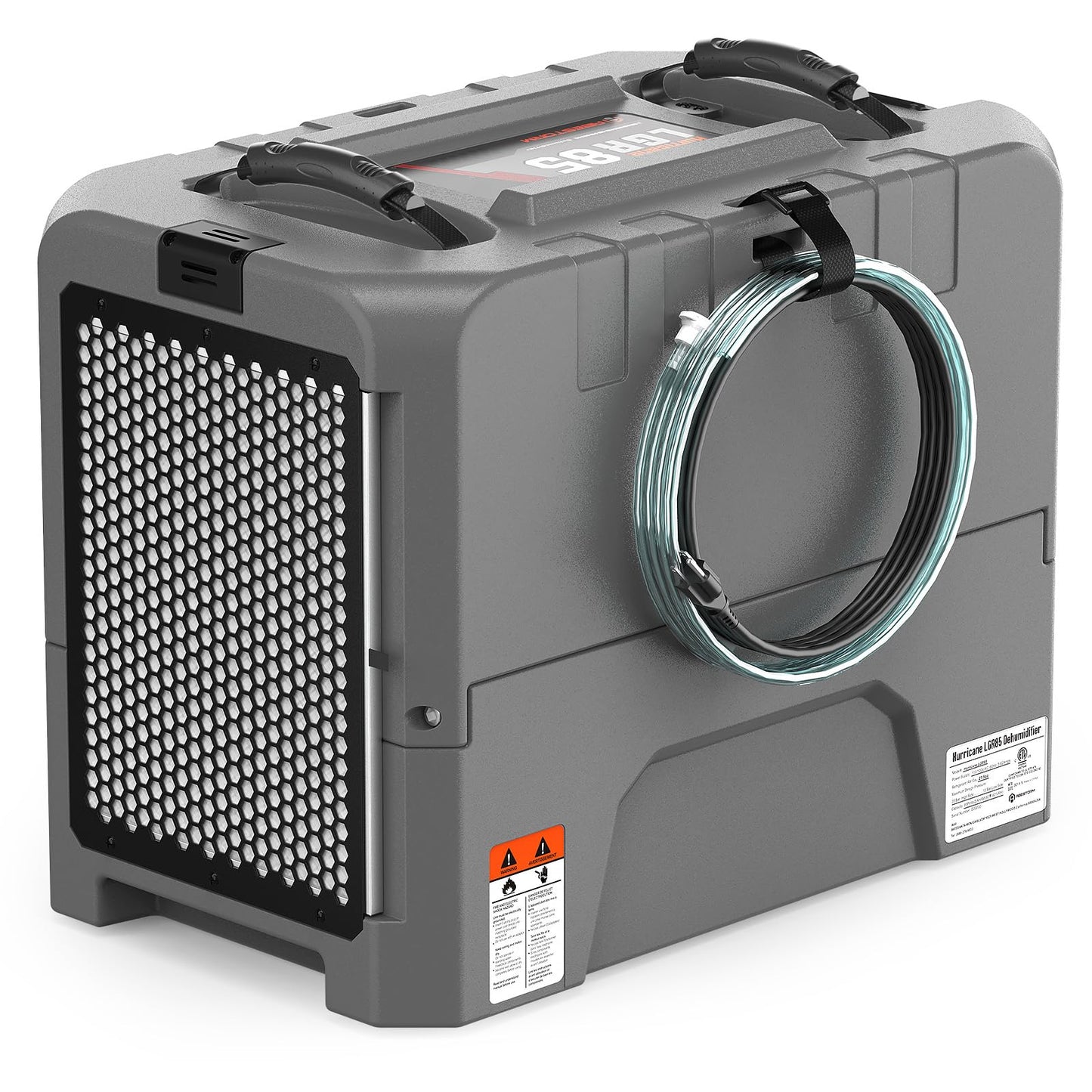 Abestorm LGR85 180 Pints Commercial Dehumidifier with Pump, Industrial Dehumidifiers for Basement Crawl Space Warehouse, Auto Defrosting, Memory Starting, 5 Years Limited Warranty