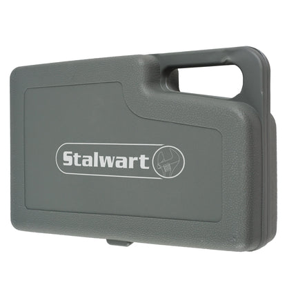 Emergency Roadside Automobile Assistance Kit- 30 Piece Set for Car, Truck, SUV, RV-Carrying Case, Jumper Cables, Tools, Gloves, and More by Stalwart