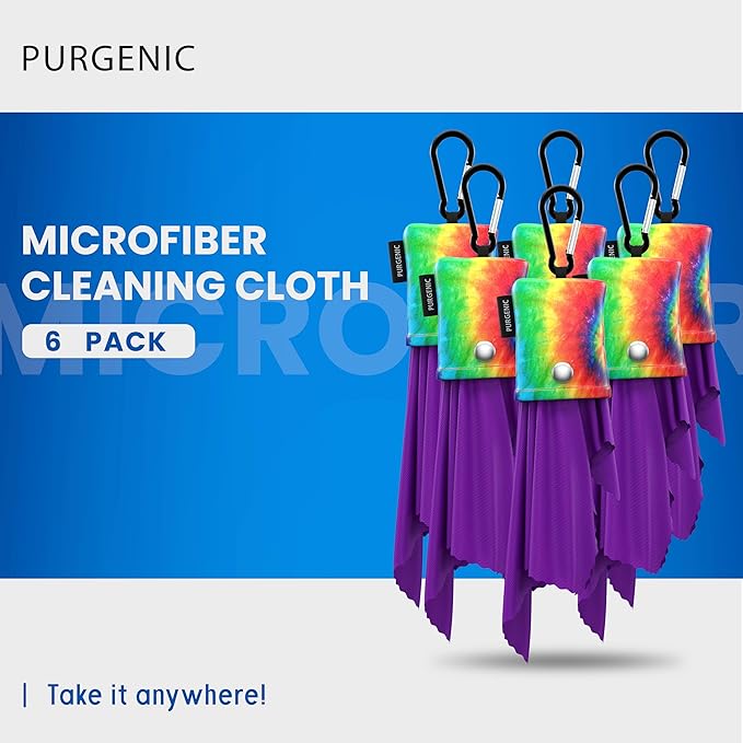 Microfiber Cloth & Glasses Wipes Lens & Glasses Cleaning Cloth