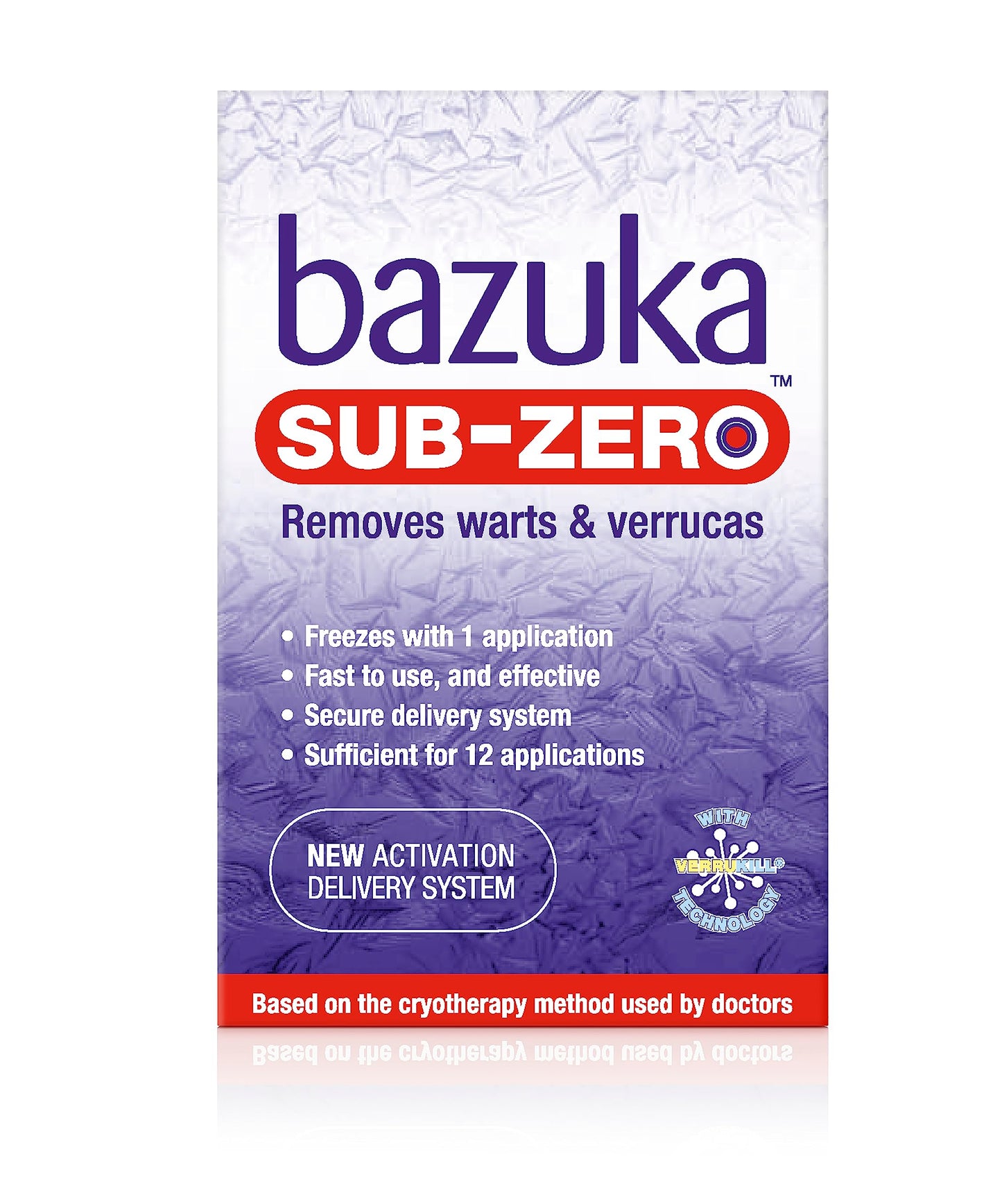Bazuka Sub-Zero. Freezing Device for Removal of Warts and Verrucas, 50ml (Packaging may vary)