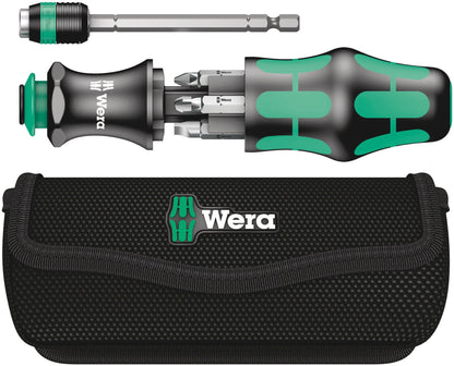 Wera 05051024001 Kraftform Compact Imperial Screwdriver Bit Set KK 25, Silver