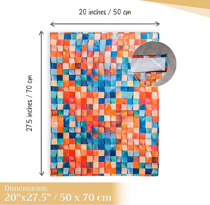 Maison d' Hermine Kitchen Towels Set of 3 100% Cotton 20" x 27.5" Reusable