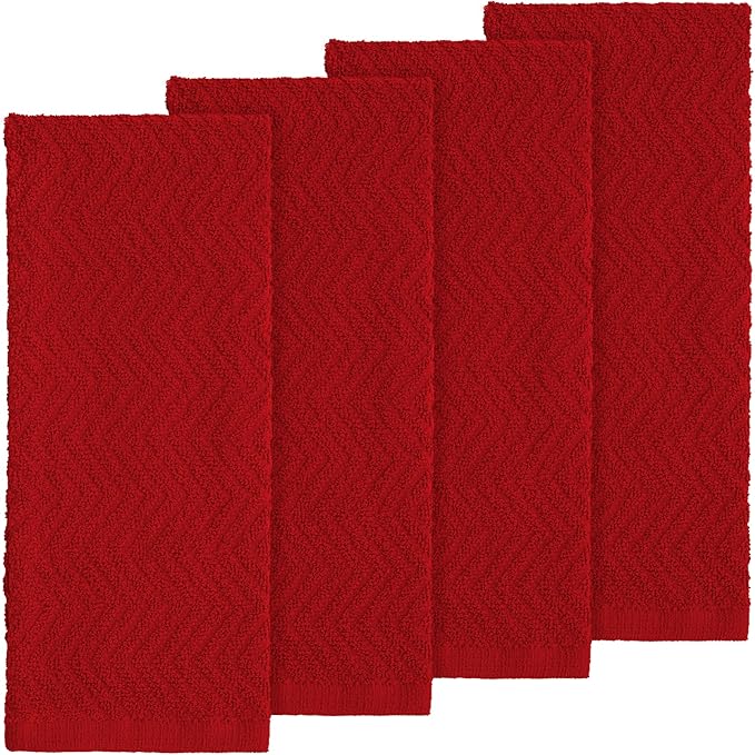 DecorRack 100% Cotton Kitchen Towels