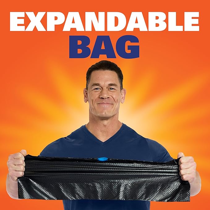 Hefty Ultra Strong Multipurpose Large Trash Bags, 30 Gallon