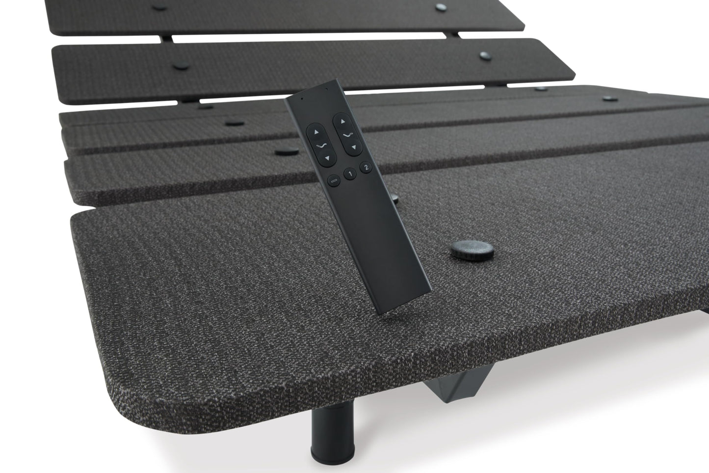 Signature Design by Ashley Cosmic Power Base Traditional California King Adjustable Base with Head and Foot Incline, Wireless Remote and USB Ports, Black