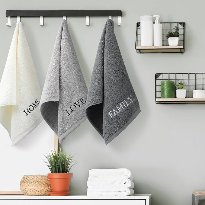 3 Pcs Farmhouse Decorative Hand Towels