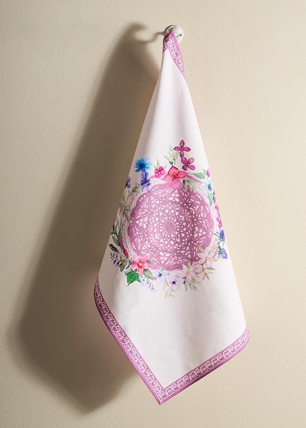 Maison d' Hermine Kitchen Towels Set of 3 100% Cotton 27.50" x 20" Reusable