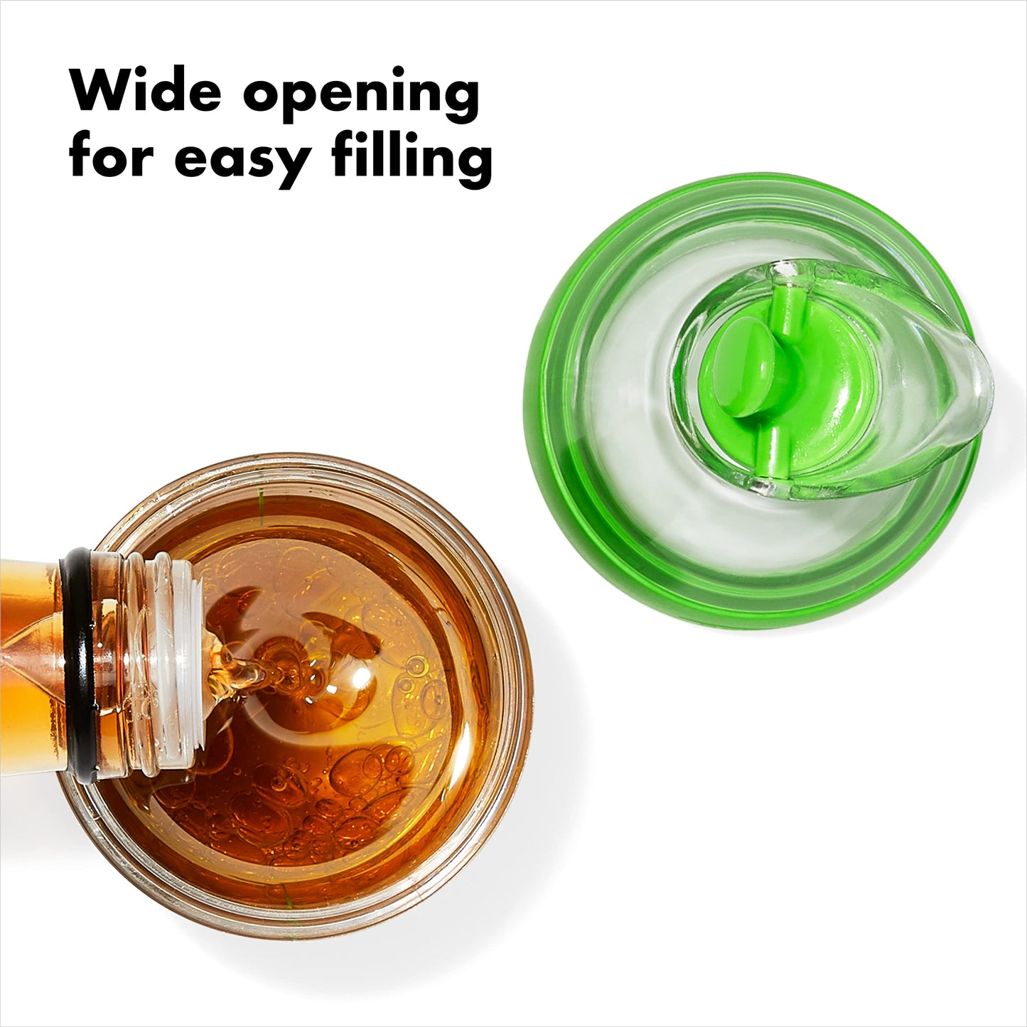 OXO Good Grips Salad Dressing Shaker - 350 ml - Green