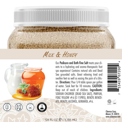 SPA REDI - Detox Foot Soak Pedicure and Bath Fine Salt, Lavender and Wildflower, 128 Oz - Made with Dead Sea Salts, Argan Oil, Coconut Oil, and Essential Oil, Hydrates, Softens and Moisturizes