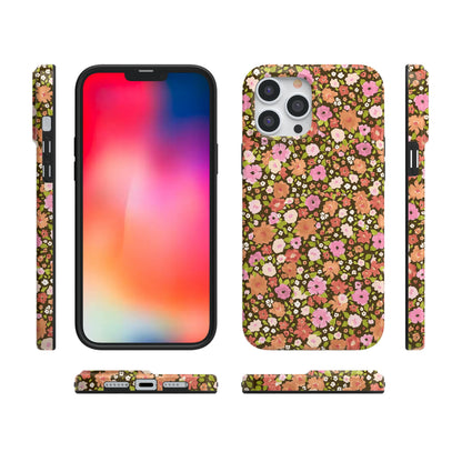 Casely iPhone 13 Pro Max Case | Here Comes The Sun | Colorblock Sunset | Classic Ultra Slim Case Design