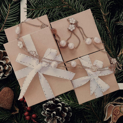 RJ Displays 15 Pack Jewelry Brown Kraft Color Paper Cardboard Cotton Filled Jewelry Bracelets, Necklaces, Brooch, Bangles, Watches Gift Display Presentation Box Size 7" x 5" x 1-1/8"