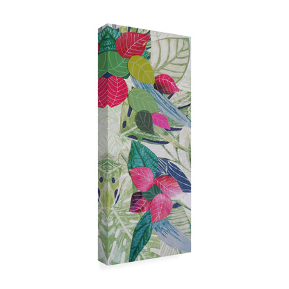 Trademark Fine Art Canvas Wall Art - Coco Good 'Bougainvilla II' Wall Art for Living Room, Bedroom, or Office Décor