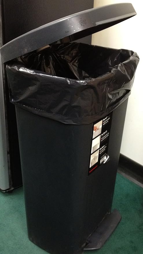 Plasticplace 12-16 Gallon Trash Bags, 1.0 Mil