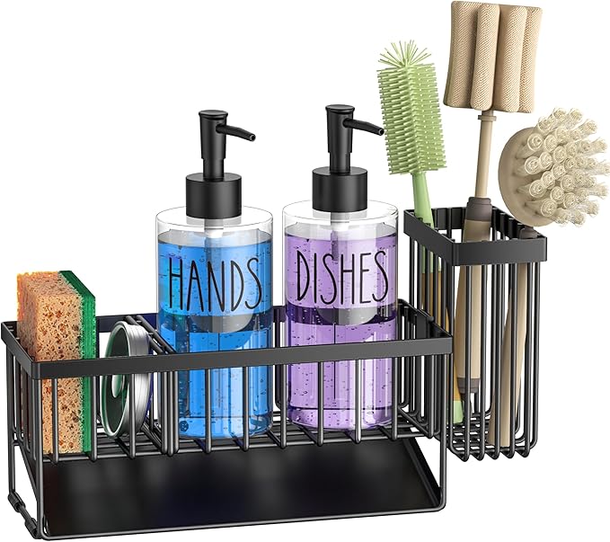 MASADI Kitchen Dish Soap Dispenser Set