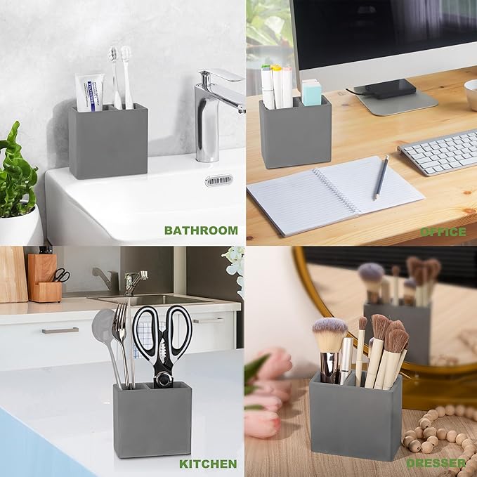 Diatomite Toothbrush Holder 2 Slots Tooth Brush Holder