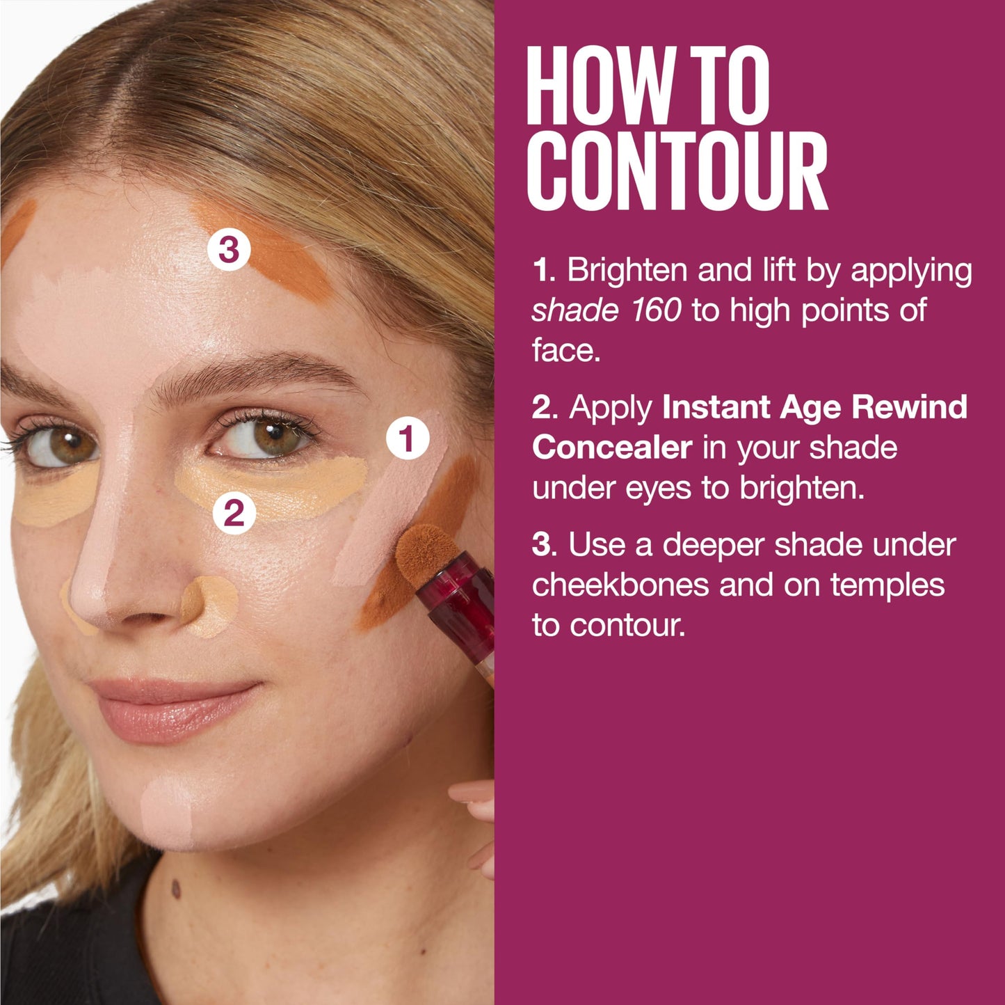 MAYBELLINE Instant Age Rewind Eraser Dark Circles + Treatment - Honey