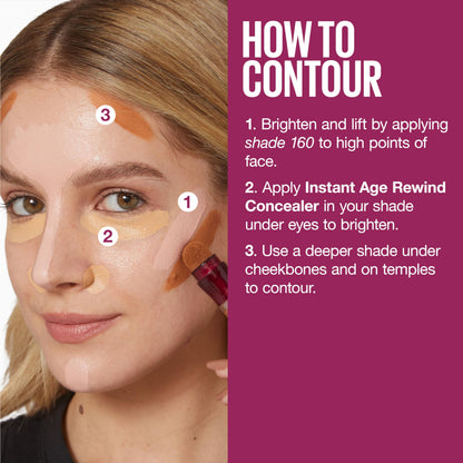 MAYBELLINE Instant Age Rewind Eraser Dark Circles + Treatment - Honey
