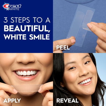 Crest 3D Whitestrips Professional Effects – Teeth Whitening Kit, 22 Treatments (20 + 2 Bonus), Each with 1 Upper/1Lower, 44 Strips – Crest 3DWhite Teeth Whitening Strips