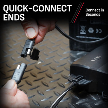 Schumacher Electric Battery Charger Extension Cord with Quick-Connect Ends, EC-25, 25 Feet, Use with Schumacher Battery Chargers and Maintainers