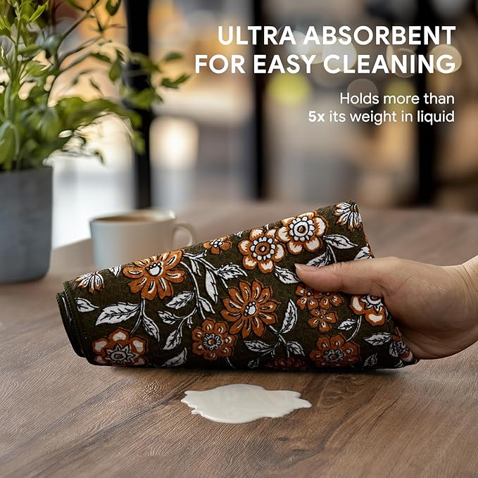RECYCO Waffle Kitchen Towel Set of 2