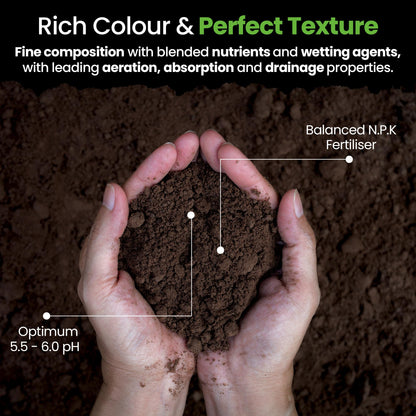 Hardys 60L Multi Purpose Compost - Potting & Seed Compost for Outdoor Plants | All Purpose Indoor Plants Potting | Nutrient Rich Fertiliser for Garden, Pots, Planter Beds