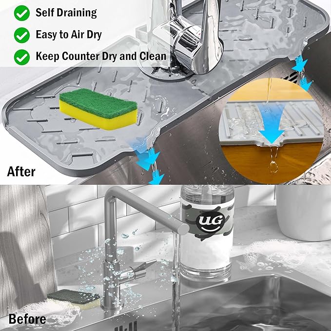 Kitchen Sink Splash Guard, Sink Protectors