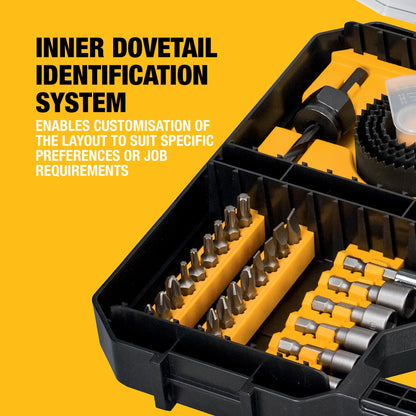 DEWALT High Performance Drill Drive Set (100 pc.), Fits Tstak IV Drawer, DT71569-QZ