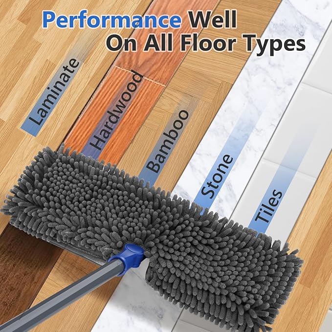 Masthome Microfiber Mops for Floor Cleaning, Dust Mop