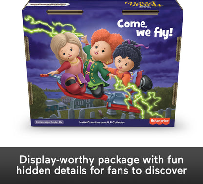 Little People Collector Disney Hocus Pocus Movie Special Edition Set for Adults & Fans, 3 Figures in a Display Package
