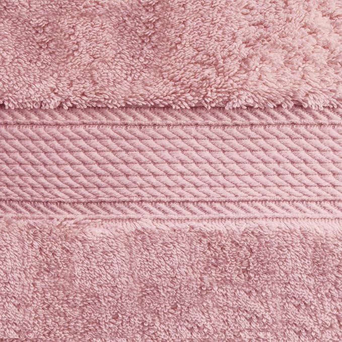 SUPERIOR Egyptian Cotton Pile Hand Towel Set of 4, Ultra Soft Luxury Towels