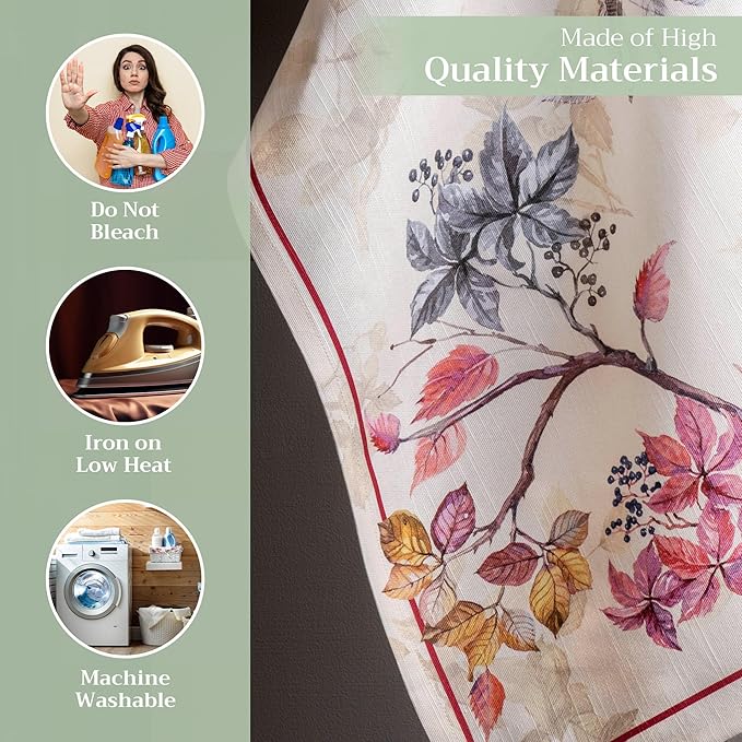 Maison d' Hermine Kitchen Towels Set of 3 100% Cotton 20" x 27.5" Reusable