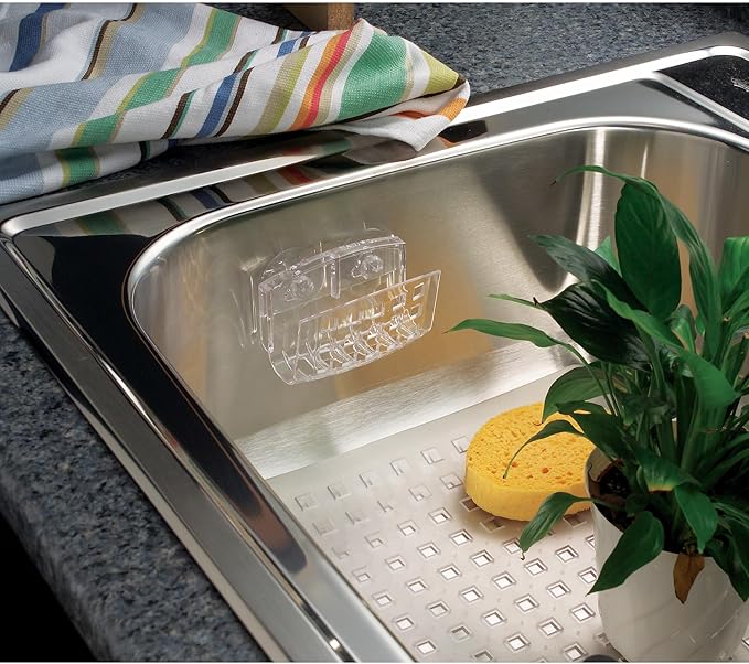 iDesign Sinkworks Kitchen Sink Suction Holder