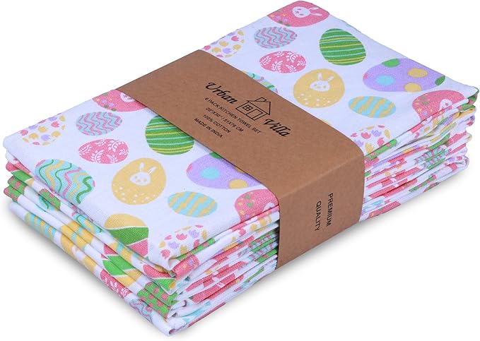 Urban Villa Kitchen Towels Set of 6 Dish Towels