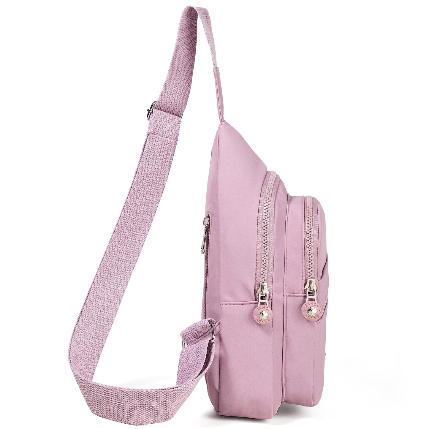 Small Sling Backpack Crossbody Sling Bag for Women, Chest Bag Daypack Fanny Pack Cross Body Bag for Outdoors Hiking Traveling - Black