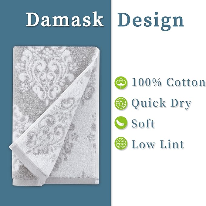 Hand Towels for Bathroom, Decorative Hand Towels for Showering, Bathroom