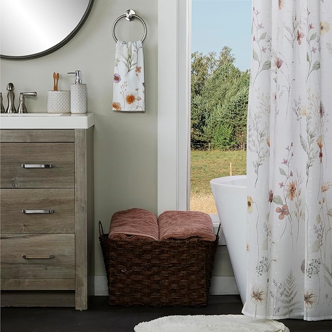 SKL Home Somerset 100% Cotton 2pc Hand Towel Set, Decorative