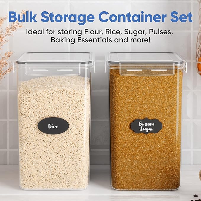 Chef's Path Extra Large Airtight Food Storage Containers
