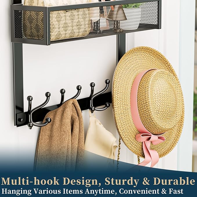 Consumest Over The Door Hooks Organizer