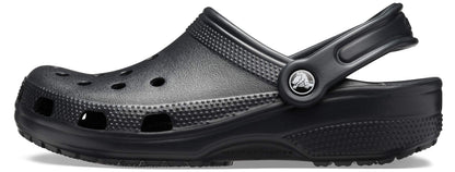 Crocs Unisex Classic Clogs, Black, 4 UK Men/ 5 UK Women
