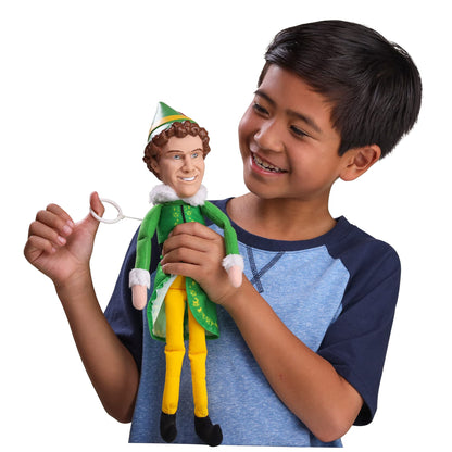 Jakks Holiday Elf Buddy The Elf Talking Plush with 15 Phrases Approximately 12-Inches in Height