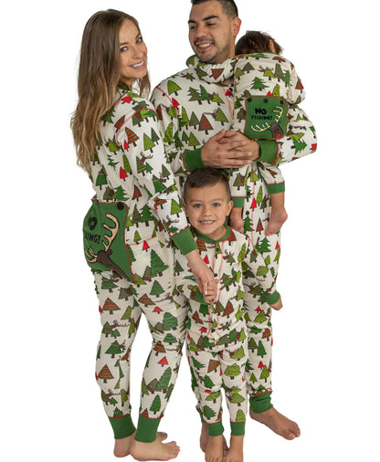 Lazy One Flapjacks, Matching Christmas Pajamas for The Dog, Baby & Kids, Teens, and Adults (No Peeking!, 6 MO)