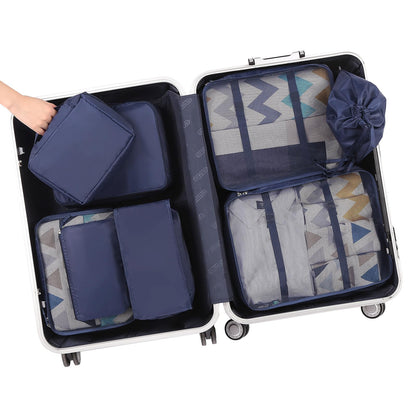 BAGAIL Packing Cubes for Suitcase 8 Set, Lightweight Luggage Packing Organizers Packing Cubes for Travel Accessories