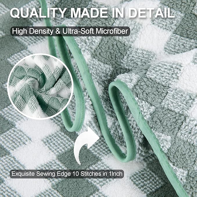 Hand Towels Set 2 Pack-16“x31” Ultra Soft Microfibers Bathroom Towel Set Highly