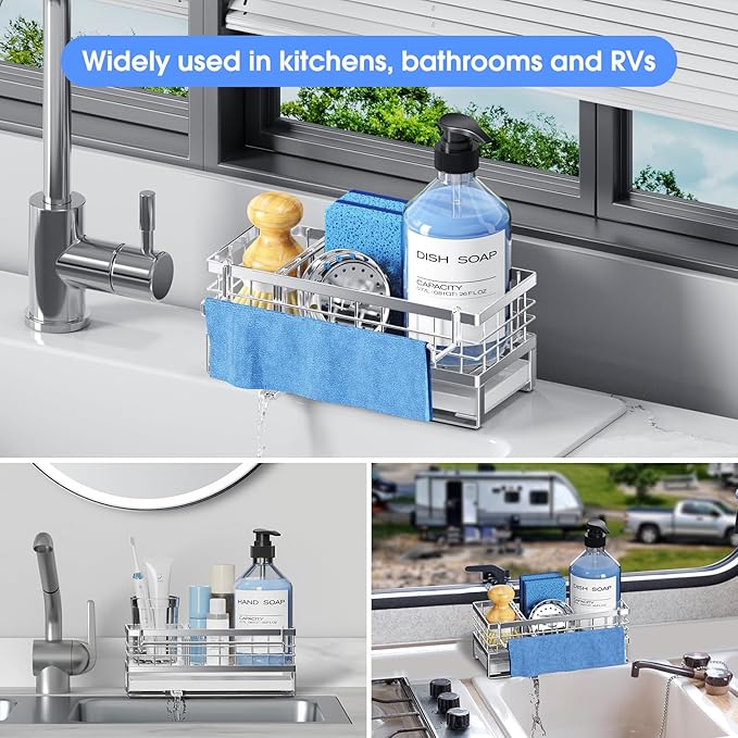 Kitchen Sink Sponge Holder